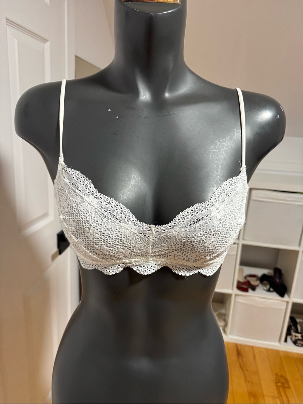 White Lace Bralette - Women's Intimates